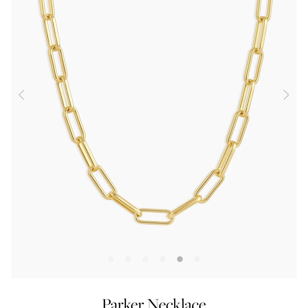Gorjana Parker necklace ‘20 gold plated